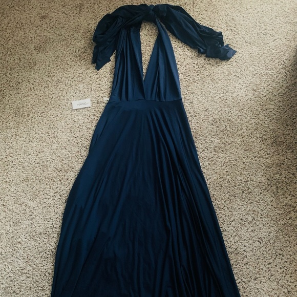 Deep Blue Infinity Dress - Picture 1 of 5